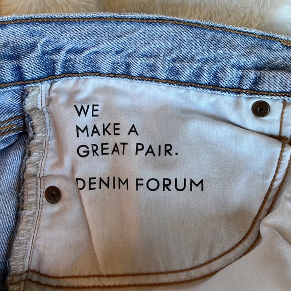Denim forum ex boyfriend short (aritzia) - Picture 6 of 7
